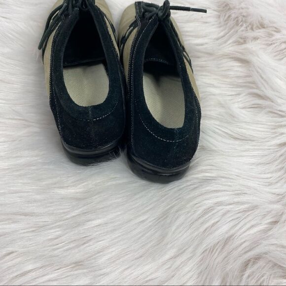 David Tate Tan/Black Oxford Tie Shoes - Picture 4 of 8